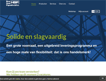 Tablet Screenshot of heusstaal.nl